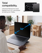 Spigen Slim Fold Laptop Stand LD201-S6, black