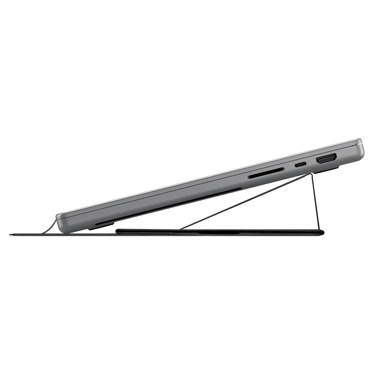 Spigen Slim Fold Laptop & Tablet Stand LD201-S8, black