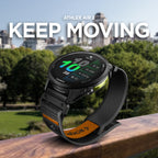 Spigen Athlex Air Active Band, black/orange - Garmin Quick Fit 22mm
