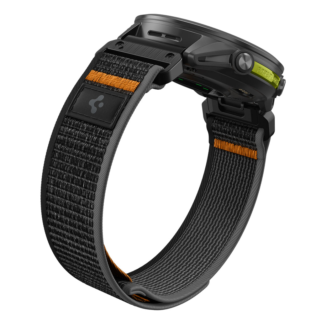 Spigen Athlex Air Active Band, black/orange - Garmin Quick Fit 22mm