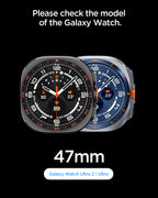 Spigen Athlex Air, active black gray - Samsung Galaxy Watch Ultra 2/1 47mm