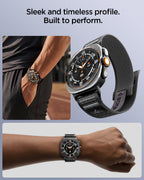 Spigen Athlex Air, active black gray - Samsung Galaxy Watch Ultra 2/1 47mm