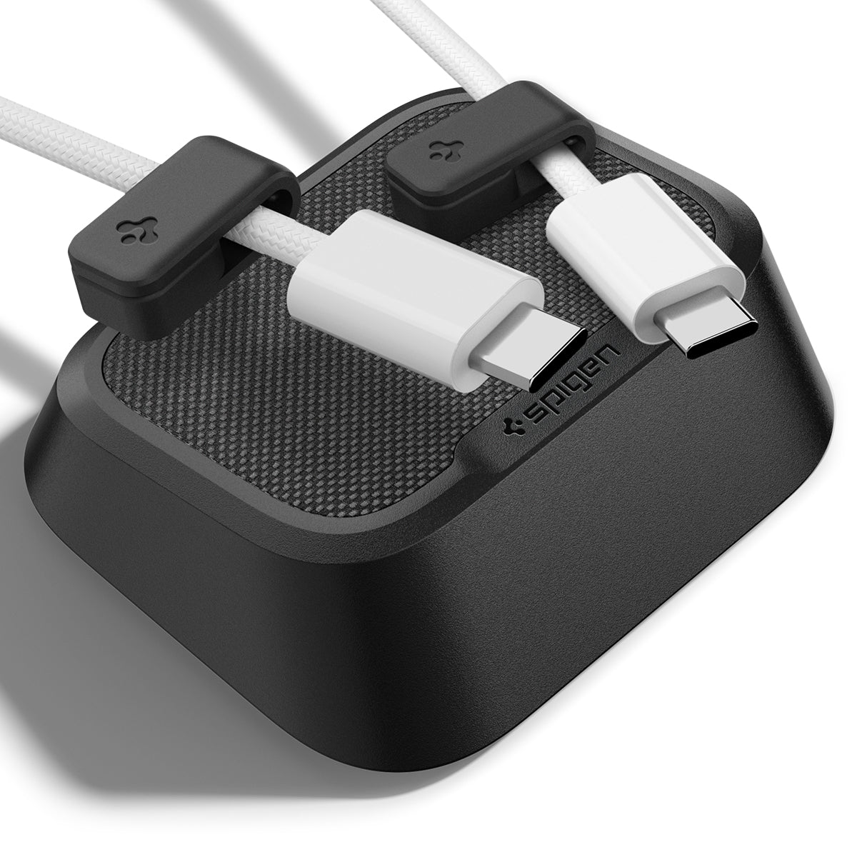 Spigen Magnetic Cable Holder, black