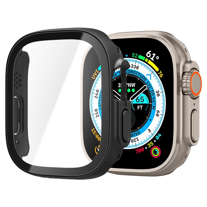 Spigen Thin Fit 360, čierna - Apple Watch Ultra 3/2/1