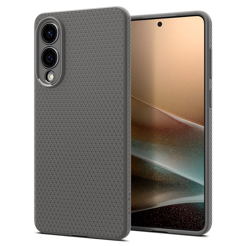 Spigen Liquid Air, marble gray - Samsung Galaxy S25 Edge