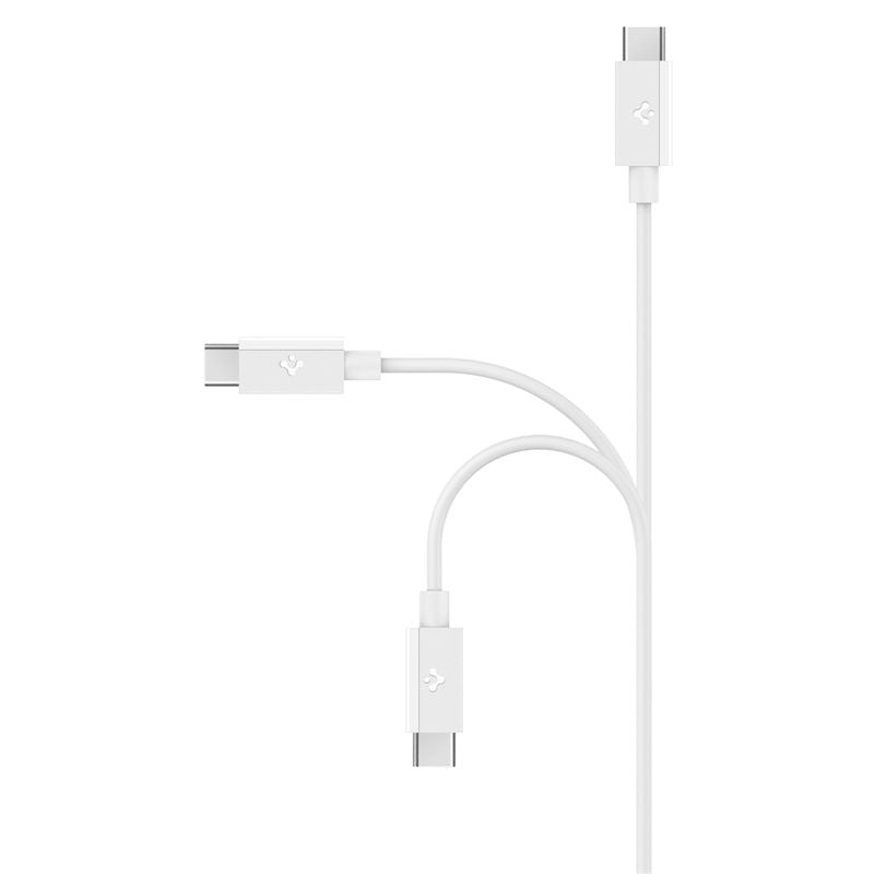Spigen Essential USB A to USB C 60W Cable, white EB6010AC