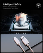 Spigen Essential USB A to USB C 60W Cable, white EB6010AC