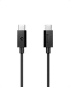 Spigen Essential USB C to USB C 60W kábel, čierny EB6010CC