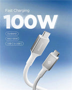 Spigen Essential USB C to USB C 100W Cable, white EB10010CC