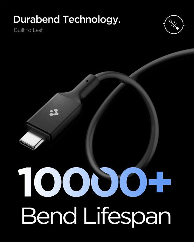 Spigen Essential USB C to USB C 240W Cable, black EB24012CC