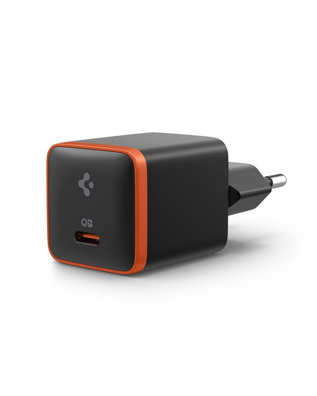 Spigen Essential 30W nástenná nabíjačka EE301EU, čierna