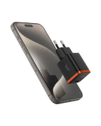 Spigen Essential 30W nástenná nabíjačka EE301EU, čierna