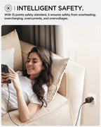 Spigen Essential 30W nástenná nabíjačka EE301EU, čierna