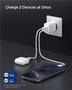Spigen Essential 20W Wall Charger EE202EU, white