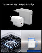 Spigen Essential 47W Wall Charger EE472EU, white