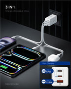 Spigen Essential 67W Wall Charger EE673EU, white