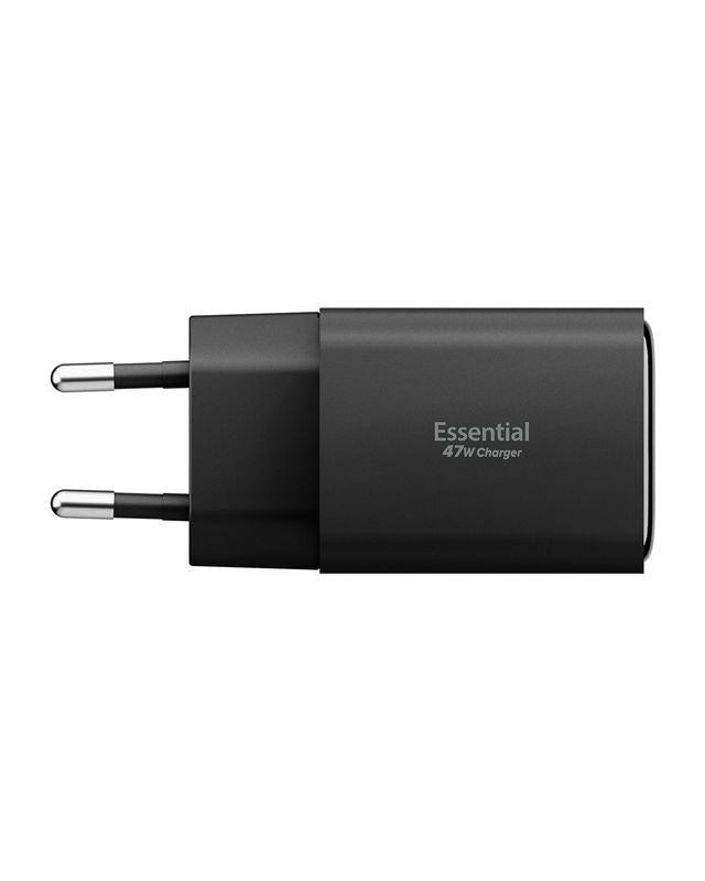 Spigen Essential 47W Wall Charger EE473EU, black