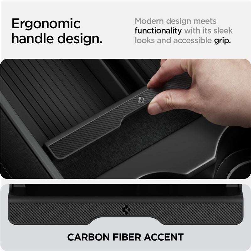 Spigen Tesla organizér stredovej konzoly, čierny - Model Y/3