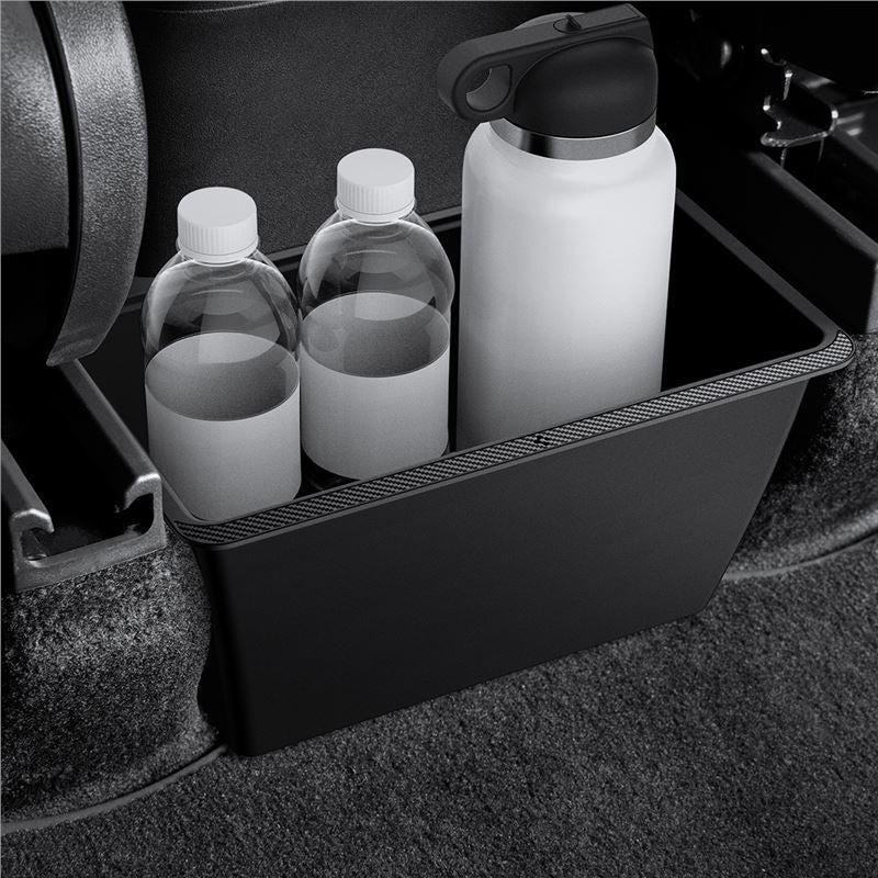 Spigen Tesla Rear Under Air Outlet Storage Box, black - Tesla Model Y