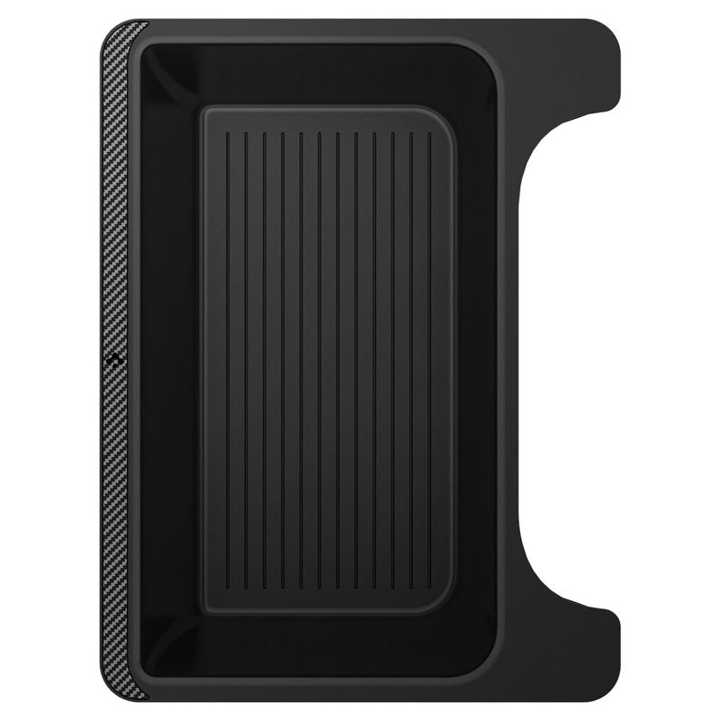 Spigen Tesla Rear Under Air Outlet Storage Box, black - Tesla Model Y