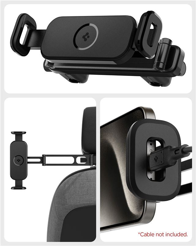 Spigen OneTap Universal Car Mount for Tablet (headrest),  black