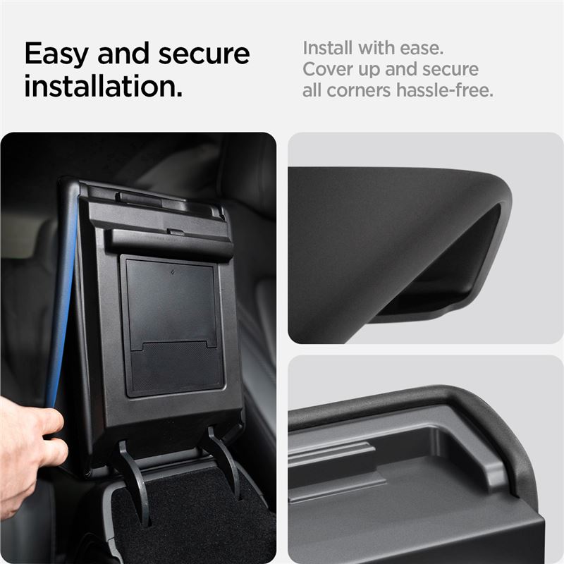 Spigen Tesla Armrest Cushion, black - Tesla Model Y/3