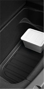 Spigen Tesla Car Mat Rear Trunk Storage, čierna - Tesla Model Y