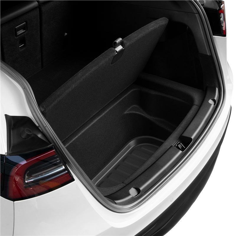 Spigen Tesla Car Mat Rear Trunk Storage, čierna - Tesla Model Y