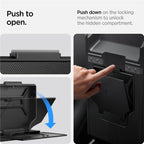 Spigen Tesla Center Console Organizer Hidden Storage Box, black - Tesla Model 3 2024