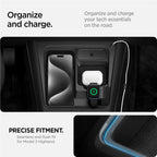 Spigen Tesla 3 in 1 Wireless Charging Hub Mount, black - Tesla Model 3 2024