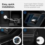 Spigen Tesla 3 in 1 Wireless Charging Hub Mount, black - Tesla Model 3 2024
