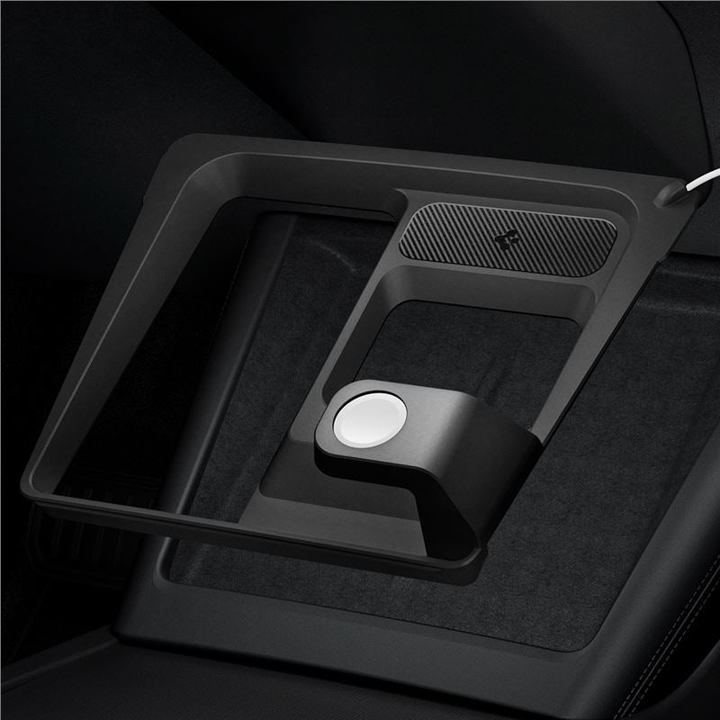 Spigen Tesla 3 in 1 Wireless Charging Hub Mount, black - Tesla Model 3 2024