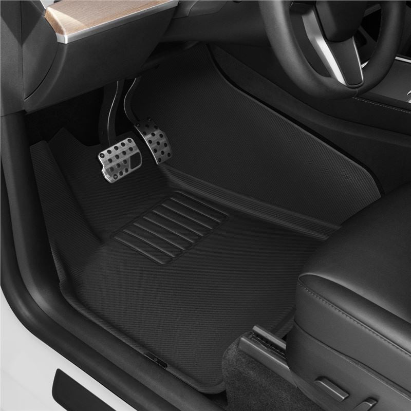 Spigen Rohož do auta Tesla 1. a 2. rad, čierna - Tesla Model Y