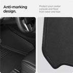 Spigen Rohož do auta Tesla 1. a 2. rad, čierna - Tesla Model Y