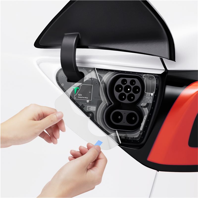 Spigen Tesla Charge Port Wrap, zero one - Tesla Model Y/3