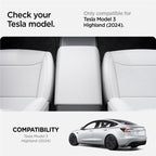 Spigen Tesla poťah lakťovej opierky, biely - Tesla Model 3 2024
