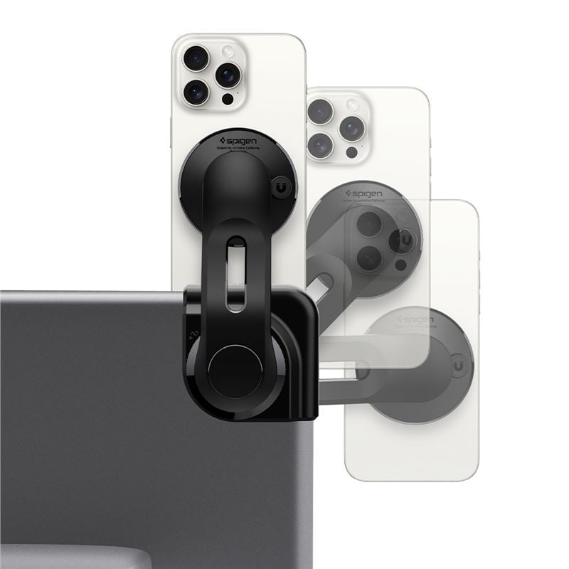 Spigen Tesla TapLock MagSafe Car Mount Holder, black - Screen