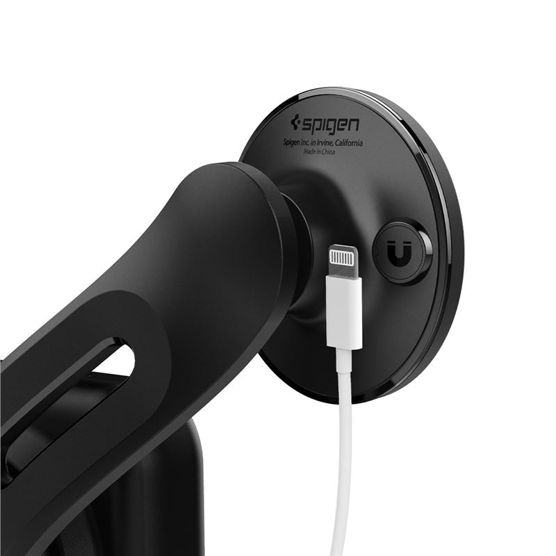 Spigen Tesla TapLock MagSafe Car Mount Holder, black - Screen