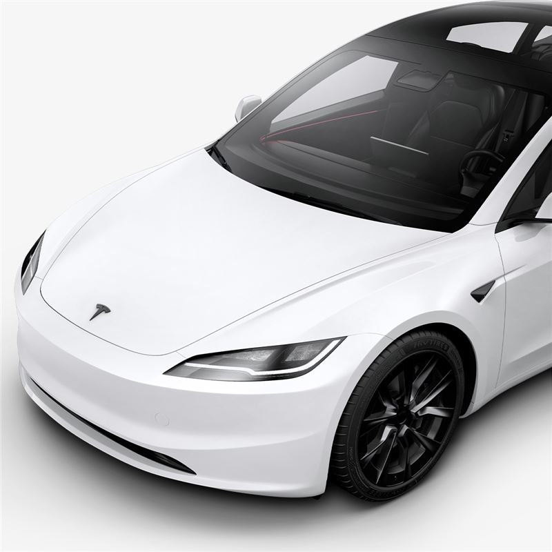 Spigen Tesla kryt emblému na prednú stranu, čierny – Tesla Model 3 2024