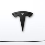 Spigen Tesla Front Emblem Logo Full Cover, karbón - Tesla Model 3 2024