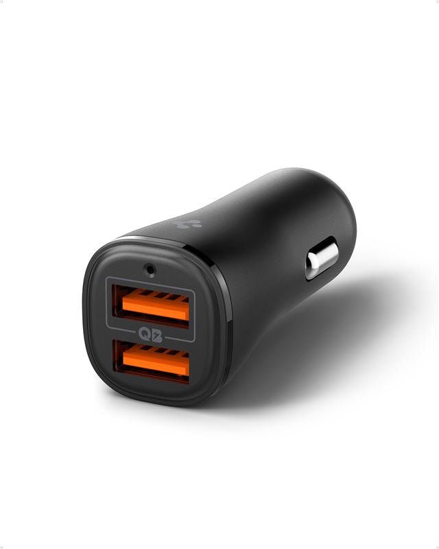 Spigen Essential 30W Car Charger EV302, black