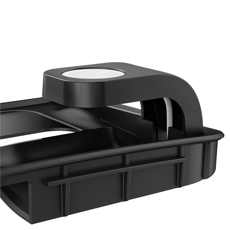 Spigen Tesla 3 v 1 bezdrôtová nabíjacia stanica, čierna - Tesla Model Y/3