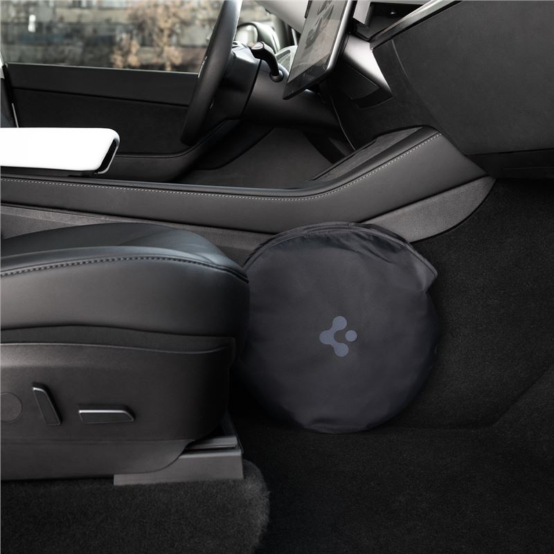 Spigen Tesla Car Front Windshield Sunshade, black - Tesla Model X