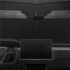 Spigen Tesla Car Front Windshield Sunshade, black - Tesla Model X