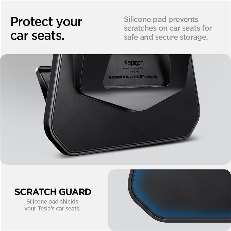 Spigen Tesla Car Seat Hook Holder, black - Tesla Model Y/3