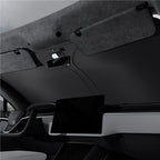 Spigen Tesla Car Front Windshield Sunshade, black - Tesla Model S