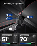 Spigen Essential 113W Car Charger EV1133, black
