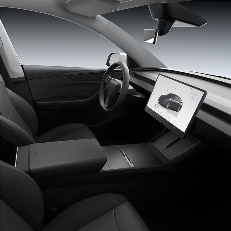 Spigen Tesla Wireless Charging Pad Cover, black - Tesla Model Y 2025