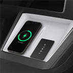 Spigen Tesla Wireless Charging Pad Cover, white - Tesla model Y 2025