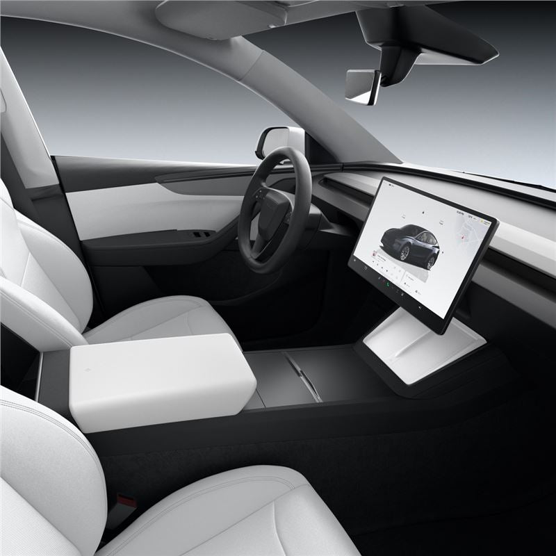 Spigen Tesla Wireless Charging Pad Cover, white - Tesla model Y 2025